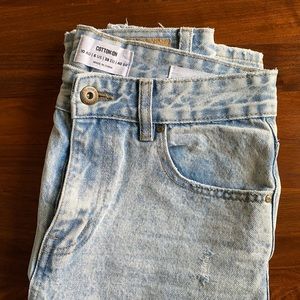 Cotton On Light Wash Mom Jeans